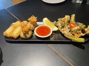 Banquet - course one   at Yulli's in Byron Bay