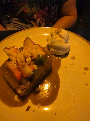 Sticky date at Yulli's in Byron Bay