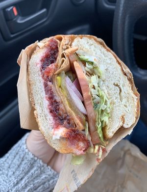 Vegan Pilgrim at Ike's - Campus Pointe in Fresno