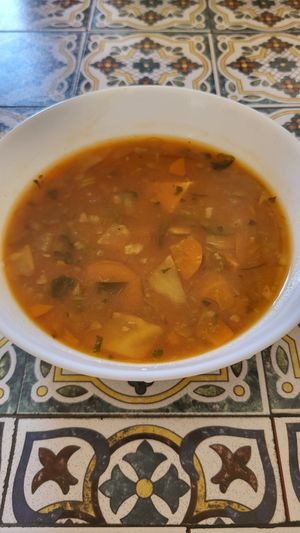 Soup at Soul Food in Zagreb