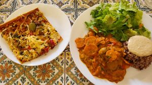 Dish of the day at Soul Food in Zagreb