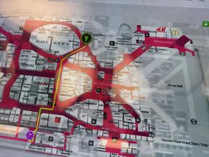 Directions from Zara to the restaurant   at Milbat 밀밭 in Seoul