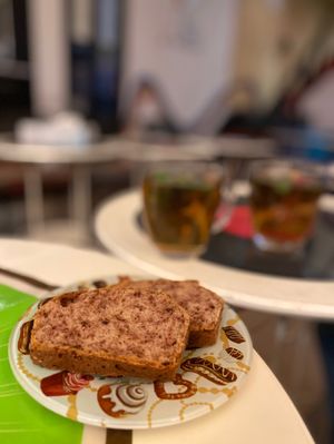  New banana bread  at Level Up in Bucharest