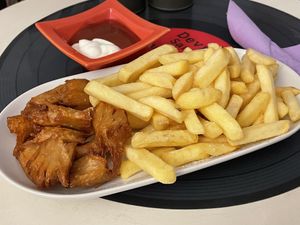 NoChicken Strips la farfurie, 37 lei  at Level Up in Bucharest