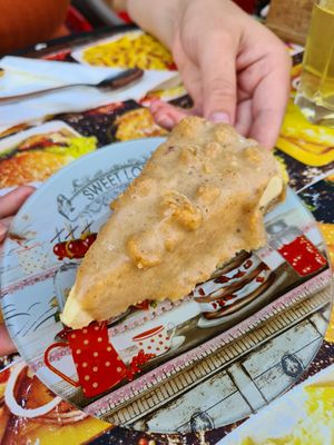 Cheesecake at Level Up in Bucharest