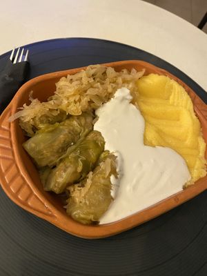 Sarmale ultra romanesti  at Level Up in Bucharest