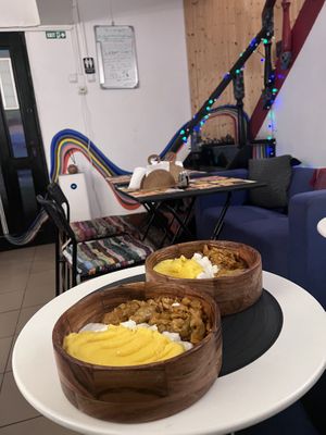 Vegan Sarmale  at Level Up in Bucharest
