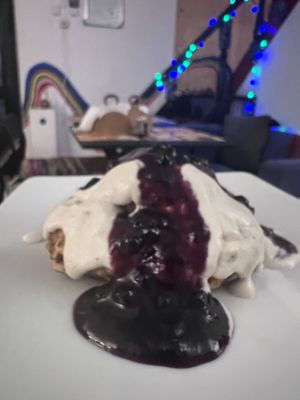  Vegan Papanasi  at Level Up in Bucharest