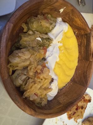 Sarmale! ❤️ #Veganuary at Level Up in Bucharest