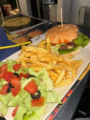 Beyond burger and fries   at Level Up in Bucharest