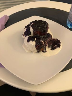 Papanasi at Level Up in Bucharest