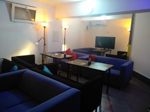 Downstairs at Level Up in Bucharest