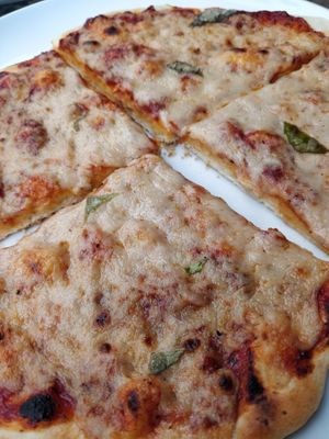 Pizza at Level Up in Bucharest