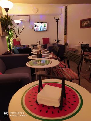 Downstairs at Level Up in Bucharest