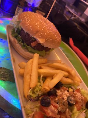 Beyond burger at Level Up in Bucharest
