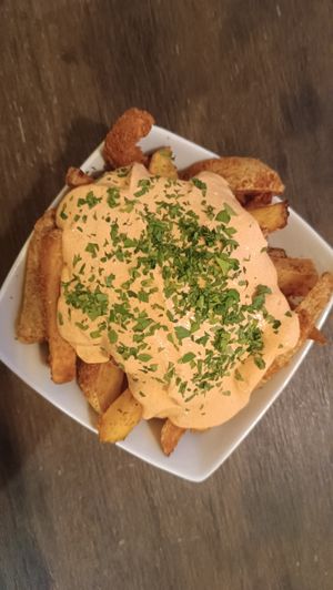 Bravas at Restaurant La Revolta Terrassa in Terrassa