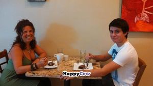 Chocolatey Deserts inside! at Cafe 118 in Winter Park