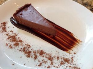 Chocolate hazelnut torte - so good! at Cafe 118 in Winter Park