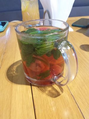 Raw infusion - raspberry at Marty Sports & Grill in Cluj-napoca