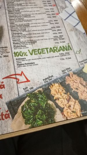 Vegetarian at Marty Sports & Grill in Cluj-napoca