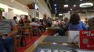 Mall seating at Marty Sports & Grill in Cluj-napoca