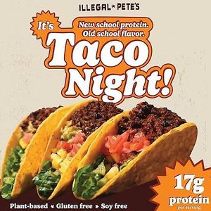 New plant based protein   at Illegal Pete's - Northside in Denver
