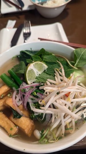 The best vegan Pho I've ever had. at Mi & Pho in Manchester