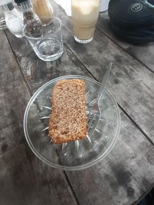 Banana bread at Het Veerkwartier in Haarlem