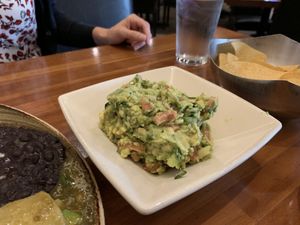 Table side guacamole  at Cantina Laredo in Bloomington