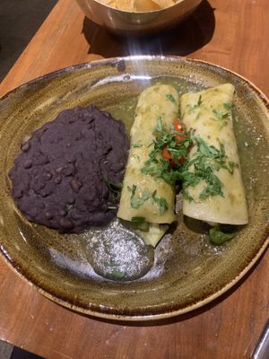 Avocado enchiladas at Cantina Laredo in Bloomington