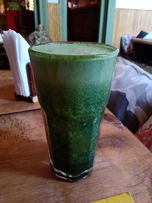 Green Juice at Namaste in Montevideo