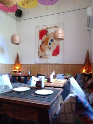 Chilly out at Namaste in Montevideo