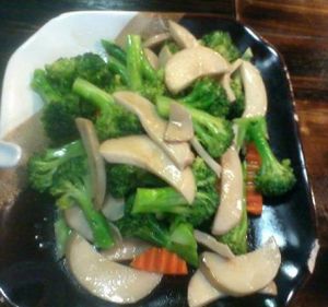 Plate of food at Feng Cheng Xuan in Macau