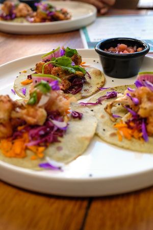 Tacos Baja  at Laylo in Tulum