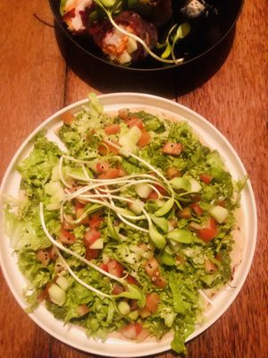 Pizza pesto at Laylo in Tulum