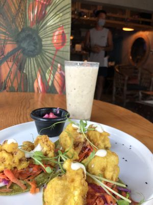 Baja style tacos #Veganuary at Laylo in Tulum