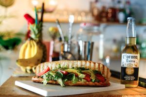 Artisan brioche to be filled with any of Laylo's delicious sandwich recipes! at Laylo in Tulum