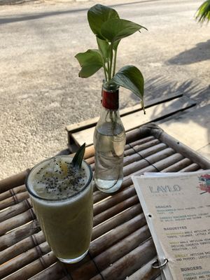 Laylo juice at Laylo in Tulum