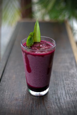 Deep Purple Smoothie  at Laylo in Tulum