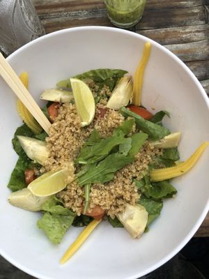 Cold salad  at Laylo in Tulum