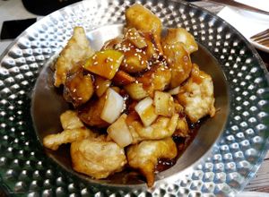 Chinese Mushroom Sweet & Sour at Cafe SIVA 카페 시바 in Seoul