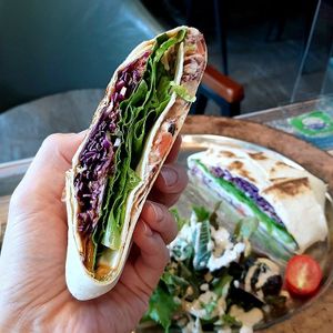 Supreme Wrap - close-up at Cafe SIVA 카페 시바 in Seoul