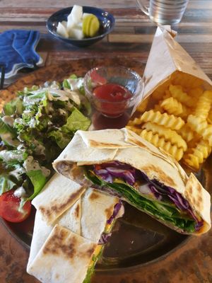 wrap set at Cafe SIVA 카페 시바 in Seoul