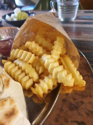 fries seem to have changed from earlier pics at Cafe SIVA 카페 시바 in Seoul