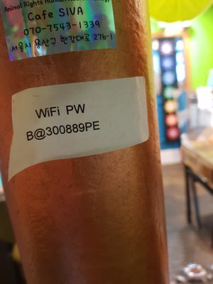 😜 at Cafe SIVA 카페 시바 in Seoul