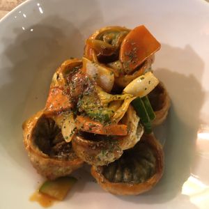 fried dumplings  at Cafe SIVA 카페 시바 in Seoul