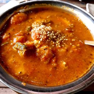 a bit too much tomato kills the kimchi in this at Cafe SIVA 카페 시바 in Seoul