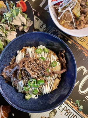 Dupbap mayo jalapeños   at Cafe SIVA 카페 시바 in Seoul