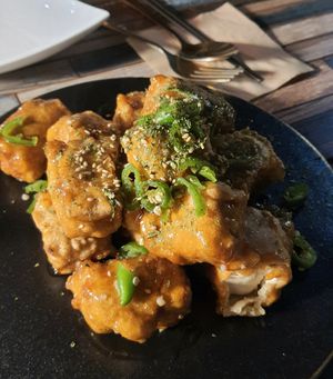 Tofu Guobaorou at Cafe SIVA 카페 시바 in Seoul