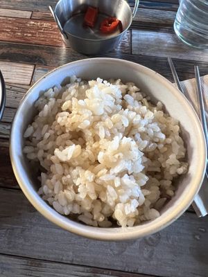 White rice  at Cafe SIVA 카페 시바 in Seoul